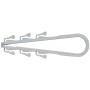 Leitungsschlaufe Steckfix SF plus LS 3/13 (hellgrau, 100 Stck) (058155)