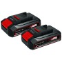 Akku Power-X-Change Twinpack 18V 2,5Ah CB (rot/schwarz, 2 Stck) (4511524)