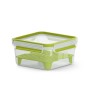 EMSA CLIP & GO XL Contenitore per il pranzo 1,3 L Verde, Trasparente 1 pz (3110600386)