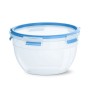 EMSA CLIP & CLOSE N10114 Rotondo Contenitore 2,6 L Blu, Trasparente 1 pz (N1011400)
