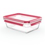 EMSA CLIP & CLOSE N10410 Rettangolare Scatola 1,3 L Trasparente 1 pz (N1041000)