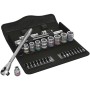 Zyklop Metal-Knarrensatz 8100 SB 7, 3/8", 29-teilig (Knarre mit Durchsteckvierkant) (05004047001)