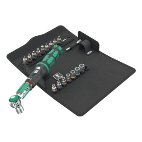 Drehmomentschlssel Safe-Torque A1 SHK Set 1, 20?teilig (schwarz/grn, 1/4" Vierkant, 2-12 Nm) (05136073001)