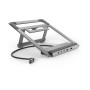 Hama Connect2Office Stand Supporto per computer portatile Antracite (00200139)
