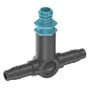 Micro-Drip-System Reihentropfer 2 l/h (schwarz/trkis, 10 Stck, Modell 2023) (13317-20)