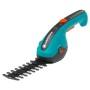 Akku-Grasschere ClassicCut Li, 3,6Volt, Set mit Strauchmesser (trkis/schwarz, Li-Ionen-Akku 2,5Ah) (09885-20)