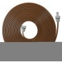 Schlauch-Regner, mit Anschlssen (braun, 15 Meter) (01999-20)