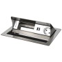 Kindermann 7492000151 cassetta di scarico Tipo F Acciaio inox, Bianco