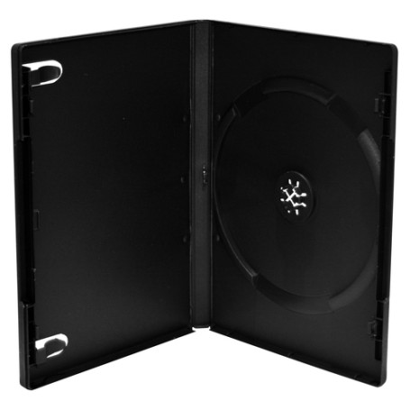 DVD Case Single black (50 Stck) (schwarz, Bulk) (BOX11)