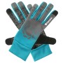 Gardena 11500-20 Guanto protettivo Guanti da giardinaggio Nero, Blu, Grigio Cotone, Elastan, Nylon, Poliestere, Poliuretano