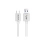 ADATA USB-C - USB 3.0, 1m cavo USB USB 3.2 Gen 1 (3.1 Gen 1) USB C USB A Bianco (ACA3AL-100CM-CSV)