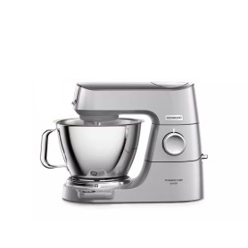 Titanium Chef Baker Kchenmaschine KVC85.124SI (silber, 1.200 Watt, integrierte Waage, Timer, Patisserie-Set, Mixaufsatz)