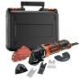 Multifunktions-Werkzeug MT300KA (orange/schwarz, Koffer, 300 Watt, 12-tlg. Zubehrset) (MT300KA-QS)