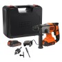 Akku-Kombihammer BCD900E2K, 18Volt (orange/schwarz, 2x 2,5Ah Li-Ionen-Akku) (BCD900E2K-QW)