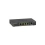 NETGEAR GS305Pv3 Non gestito Gigabit Ethernet (10/100/1000) Supporto Power over Ethernet (PoE) Nero (GS305P-300EUS)