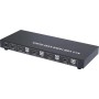 SpeaKa Professional SP-4000672 switch per keyboard-video-mouse (kvm) Nero (SP-4000672)
