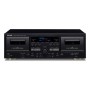 TEAC W-1200 Piano cassetta 2 console Nero (W-1200-B)