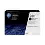 HP 05X - 2er-Pack - Hohe Ergiebigkeit - Schwarz - Original - LaserJet - Tonerpatrone (CE505XD) - für LaserJet P2054, P2055, P20
