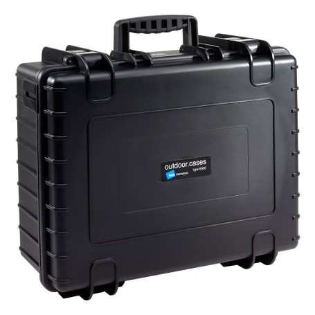 B&W Type 6000 Custodia rigida Nero (6000/B/SI)