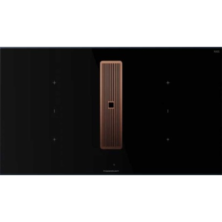 Küppersbusch KMI 9350.0 SR S7, unità di ventilazione downdraft da 90 cm, motore incluso, senza cornice, griglia scarico in rame