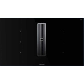 Küppersbusch KMI 9350.0 SR S3, unità di ventilazione downdraft 90 cm, motore incluso, senza cornice, griglia Silver Chrome
