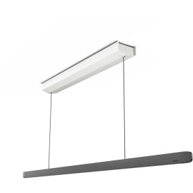 Lampada a sospensione BORA Horizon move - nera, con controllo gestuale, 126 cm, LHMSW