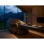 Lampada a sospensione BORA Horizon move - nera, con controllo gestuale, 126 cm, LHMSW