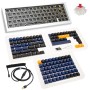 Ducky Outlaw 65 tastiera Universale USB Inglese US Argento (PKOU2367AST-ANSI02)
