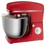 Clatronic KM 3765 robot da cucina 1500 W 10 L Rosso, Acciaio inox (263958)