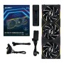 Lian Li 12RTLLCD1W3B sistema di raffreddamento per computer Case per computer Ventilatore 12 cm Nero