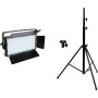 EUROLITE Set LED PLL-480 CW/WW + Stativ (20000800)
