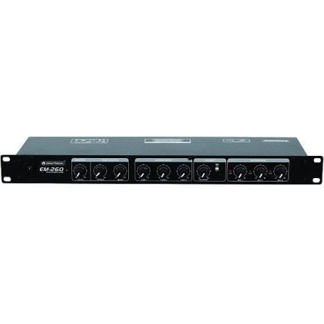 Omnitronic 48,30cm (19") Mischpult EM-260B Anzahl Kanäle:6 (10007076)