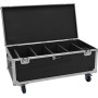 ROADINGER Flightcase 4x AKKU Multiflood IP 18x10W RGBW Wash CRMX mit Ladefunktion (31005248)