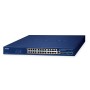 PLANET GS-4210-24UP4X switch di rete Gestito L2/L4 Gigabit Ethernet (10/100/1000) Supporto Power over Ethernet (PoE) Blu