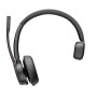 Poly Cuffie Voyager 4310 USB-C certificate per Microsoft Teams + dongle BT700 (77Y95AA)