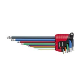 Wiha 43849 chiave esagonale Set di chiavi esagonali a L Metrico 9 pz