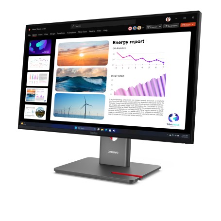 Lenovo ThinkVision P24Q-40 Monitor PC 60,5 cm (23.8") 2560 x 1440 Pixel Quad HD LCD Nero (64B2GAT1EU)