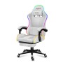Huzaro FORCE 4.7 Sedia da gaming per PC Seduta a dondolo (culla) Bianco (HZ-Force 4.7 RGB White)