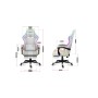 Huzaro FORCE 4.7 Sedia da gaming per PC Seduta a dondolo (culla) Bianco (HZ-Force 4.7 RGB White)