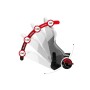 Huzaro Force 6.2 Sedia da gaming per PC Seduta a dondolo (culla) Grigio, Bianco (Hz-Force 6.2 White Mesh)
