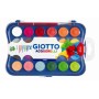 FILA Scatola 24 Giotto Acquerelli 30Mm - Contiene Un Pennello (352400)