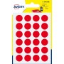 Avery PSA15R etichetta autoadesiva Rotondo Permanente Rosso 168 pz (PSA15R)