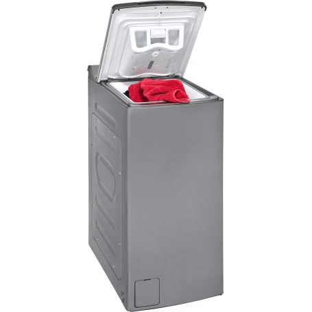 Lavatrice a carica dall'alto Exquisit LTO1207-030A, 7,5 kg, larghezza 40 cm, 1200 giri/min, AquaStop