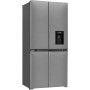 Exquisit MD430-100-WS-200E Frigorifero-congelatore libera installazione, larghezza 84 cm, 432 L, NoFrost, erogatore d'acqua