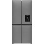 Exquisit MD430-100-WS-200E Frigorifero-congelatore libera installazione, larghezza 84 cm, 432 L, NoFrost, erogatore d'acqua