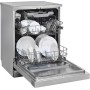 Lavastoviglie libera installazione Exquisit GSP6314-030C, L 60 cm, 14 coperti, AquaStop, adatta per installazione sottopiano