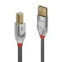 Lindy 36642 cavo USB 2 m USB 2.0 USB A USB B Grigio (36642)