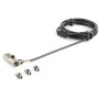 StarTech.com Cavo di sicurezza universale a combinazione per computer portatile da 2m - 3 in 1 - Lucchetto di sicure (LTULOCK4D)