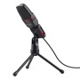 Trust GXT 212 Nero, Rosso Microfono per PC (23791)