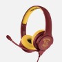 OTL Technologies Harry Potter Hogwarts Crest Auricolare Cablato A Padiglione Giocare Borgogna, Giallo (HP0816)